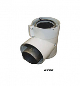 Тройник DN63/96 90° с ревизией (2600144)
