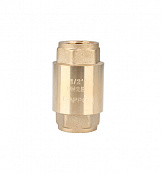 Клапан обратный ВР-ВР пружинный латунный 1/2" (G1241.04)