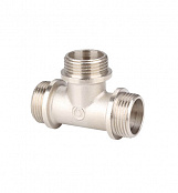 Тройник НР-НР-НР никелированный 1/2" (G2211.04)