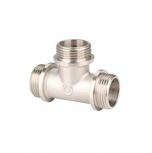 Тройник НР-НР-НР никелированный 1/2" (G2211.04)