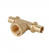 Тройник-переходник с врутренней резьбой латунный 25-Rp 3/4"-25 (G1306.2505)