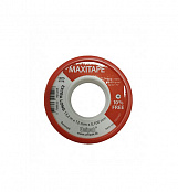 Фум-лента Maxitape (13,2м х 12мм х 0,1мм) красн. (1000407)