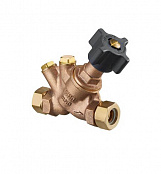 Hydrocontrol ATR, запорный вентиль Ду25, 1", бронза, с заглушками (1067508)