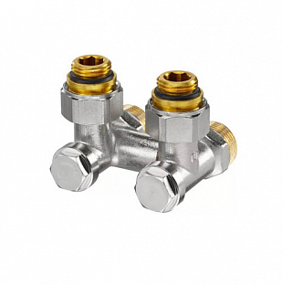 Запорно-присоединительный узел Multiflex V ZB, угловой 1/2" НР x 3/4" НР (1016292)