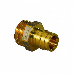 Uponor Q&E штуцер с наружной резьбой латунь 50x11/4"НР (упаковка 8 шт) (1008866)