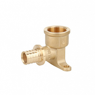 Угольник настенный с внутренней резьбой латунный 20-Rp 1/2" (G1312.2004)