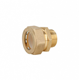 Муфта обжимная прямая с наружной резьбой 20 х 1/2" (G1252.2004)