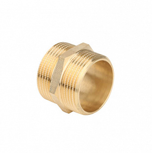 Ниппель НР-НР латунный 1 1/4" (G1204.07)
