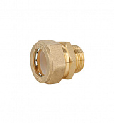 Муфта обжимная прямая с наружной резьбой 15 х 1/2" (G1252.1504)