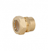 Муфта обжимная прямая с внутренней резьбой 15 х 1/2" (G1251.1504)