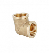 Угольник 90° ВР-ВР латунный 1" x 3/4" (G1206.0605)