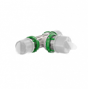 Переходный тройник 16x2 - 20x2 - 16x2 (9130RW162016)