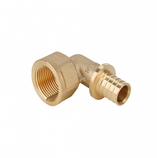 Угольник-переходник с внутренней резьбой латунный 16-Rp 1/2" (G1311.1604)