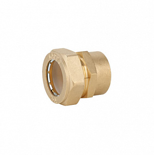 Муфта обжимная прямая с внутренней резьбой 20 х 3/4" (G1251.2005)