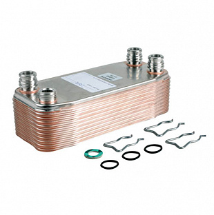 Теплообменник вторичный 20 пластин Vaillant (065153)