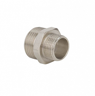Ниппель переходной НР-НР никелированный 1" х 3/4" (G2205.0605)